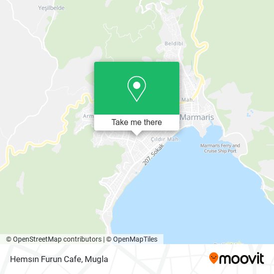 Hemsın Furun Cafe map