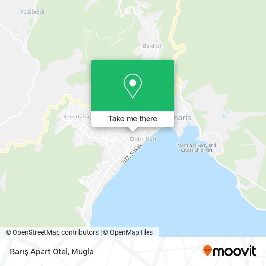 Barış Apart Otel map