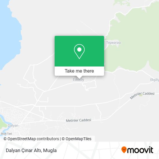 Dalyan Çınar Altı map