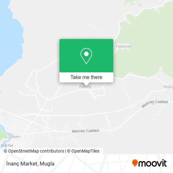 İnanç Market map