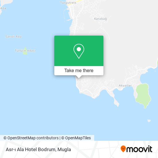Asr-ı Ala Hotel Bodrum map