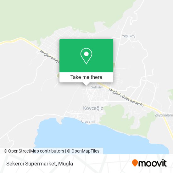 Sekercı Supermarket map