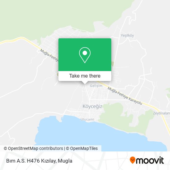 Bım A.S. H476 Kızılay map
