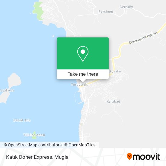 Katık Doner Express map