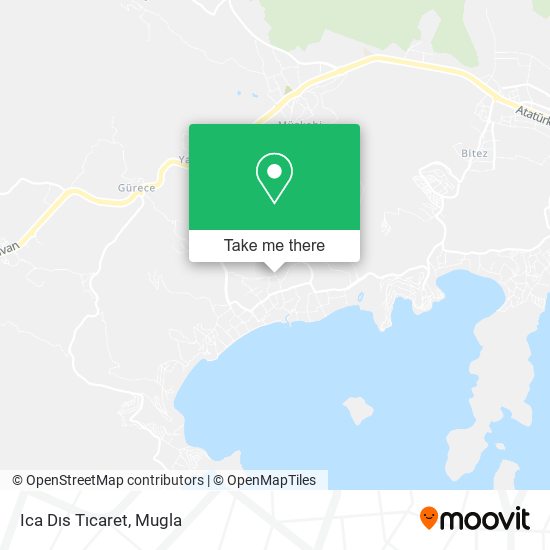 Ica Dıs Tıcaret map