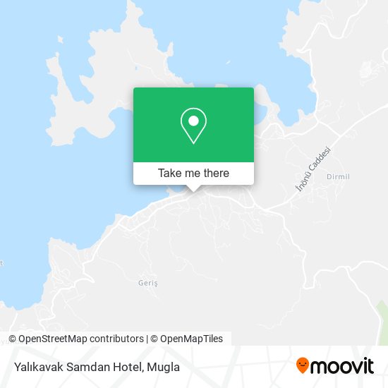 Yalıkavak Samdan Hotel map
