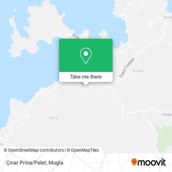Çınar Prina/Pelet map