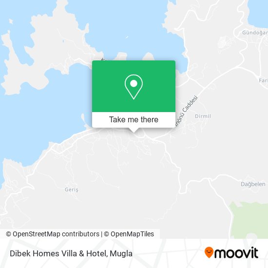 Dibek Homes Villa & Hotel map