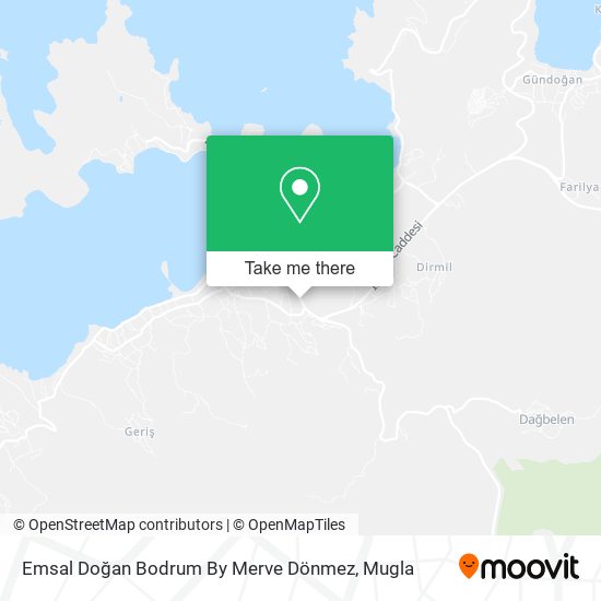 Emsal Doğan Bodrum By Merve Dönmez map