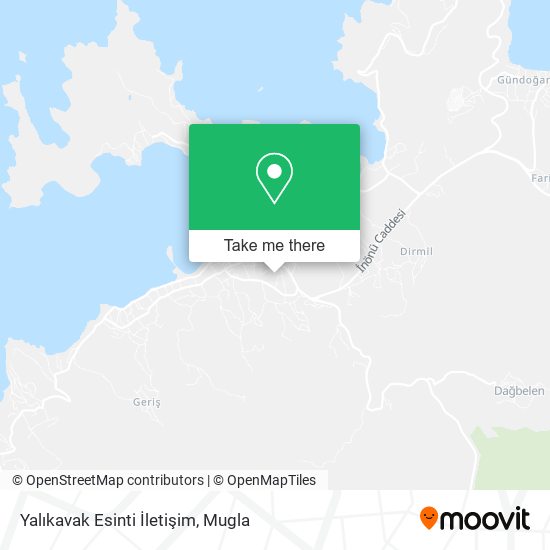 Yalıkavak Esinti İletişim map