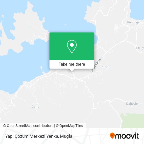 Yapı Çözüm Merkezi Yenka map