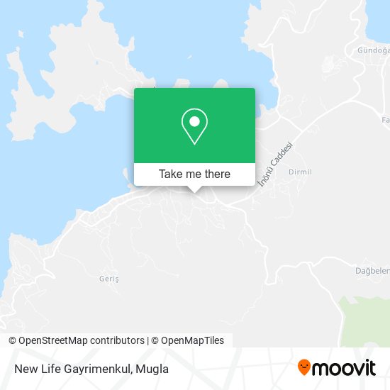 New Life Gayrimenkul map