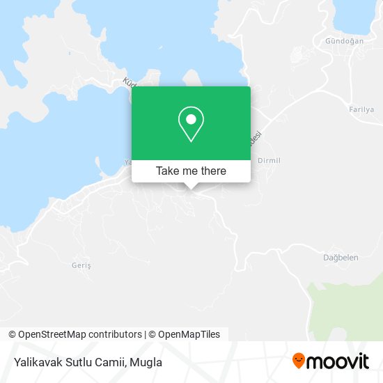 Yalikavak Sutlu Camii map