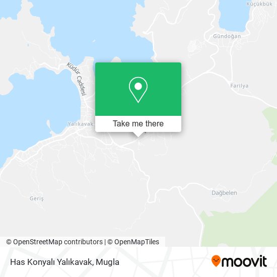 Has Konyalı Yalıkavak map