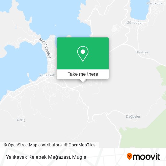 Yalıkavak Kelebek Mağazası map