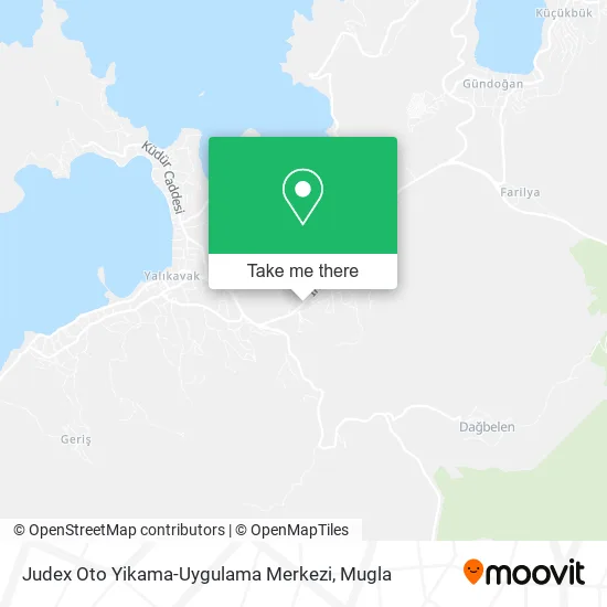 Judex Oto Yikama-Uygulama Merkezi map