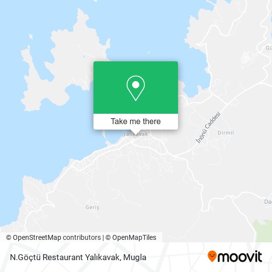 N.Göçtü Restaurant Yalıkavak map