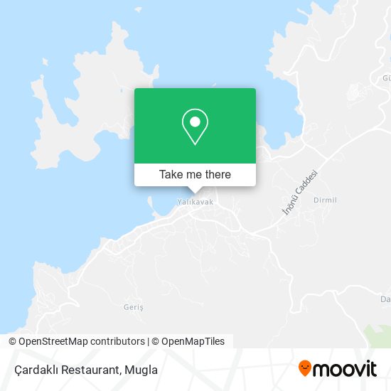 Çardaklı Restaurant map