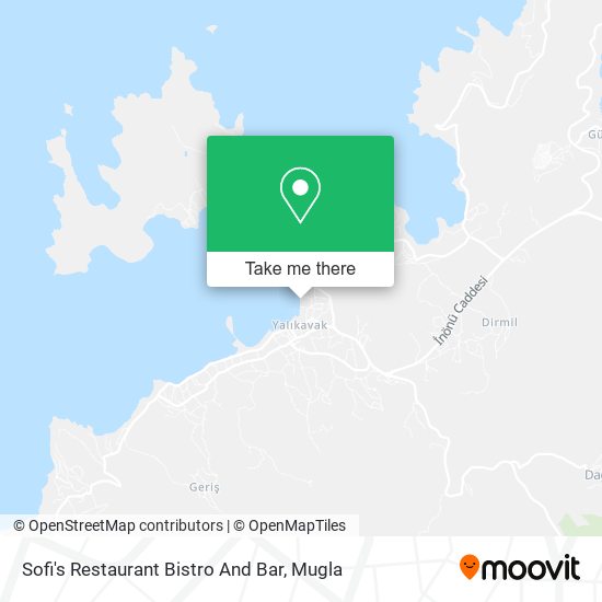 Sofi's Restaurant Bistro And Bar map