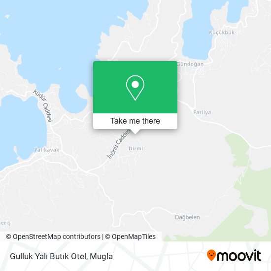 Gulluk Yalı Butık Otel map
