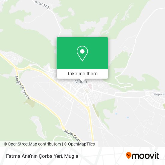 Fatma Ana'nın Çorba Yeri map