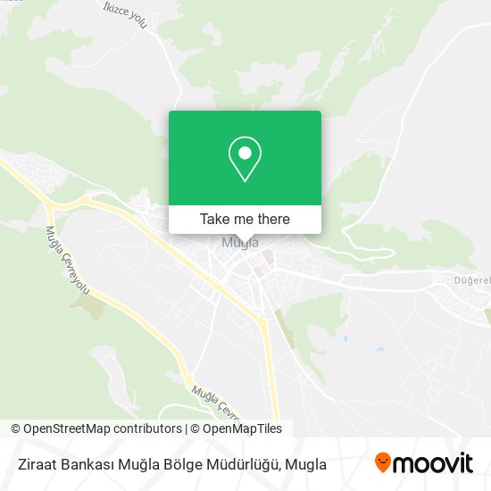 Ziraat Bankası Muğla Bölge Müdürlüğü map