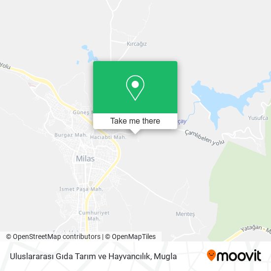 Uluslararası Gıda Tarım ve Hayvancılık map