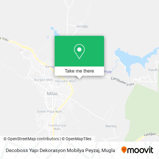 Decoboss Yapı Dekorasyon Mobilya Peyzaj map
