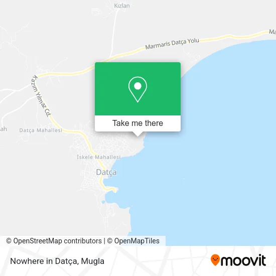Nowhere in Datça map