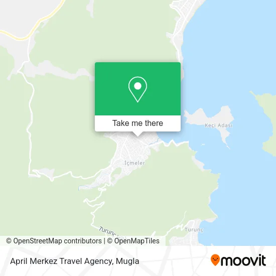 April Merkez Travel Agency map