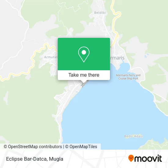 Eclipse Bar-Datca map