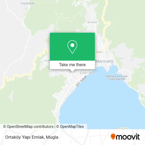 Ortaköy Yapı Emlak map