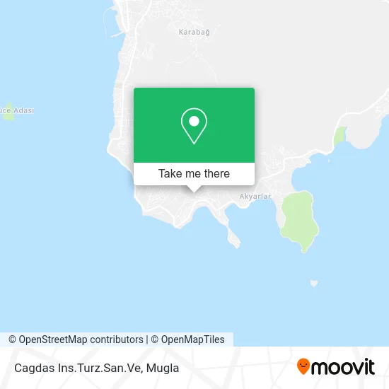 Cagdas Ins.Turz.San.Ve map