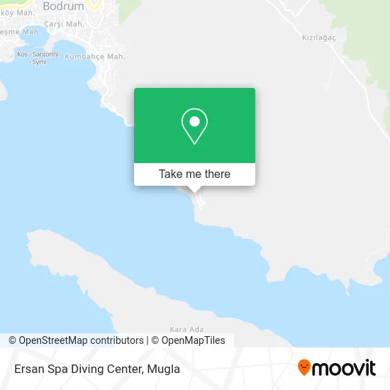 Ersan Spa Diving Center map