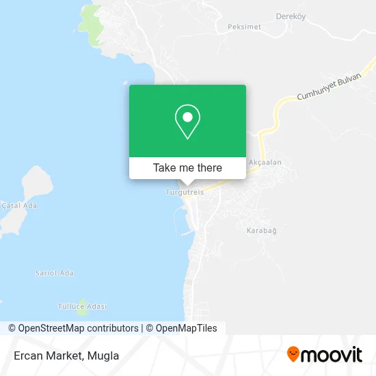 Ercan Market map