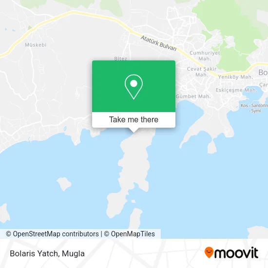 Bolaris Yatch map