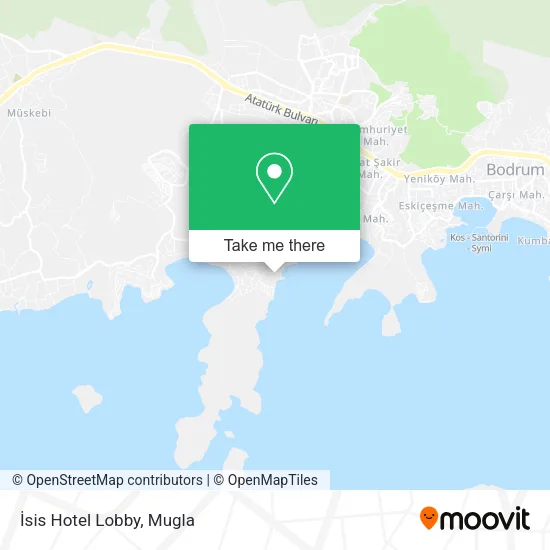 İsis Hotel Lobby map