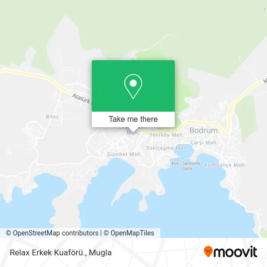 Relax Erkek Kuaförü. map