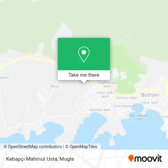 Kebapçı Mahmut Usta map