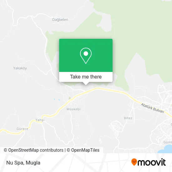 Nu Spa map