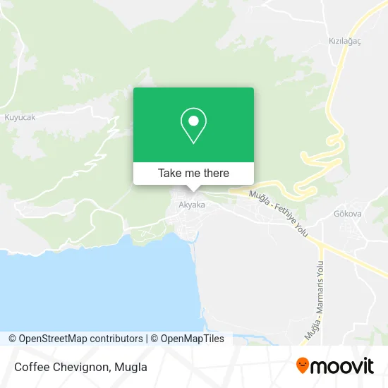 Coffee Chevignon map