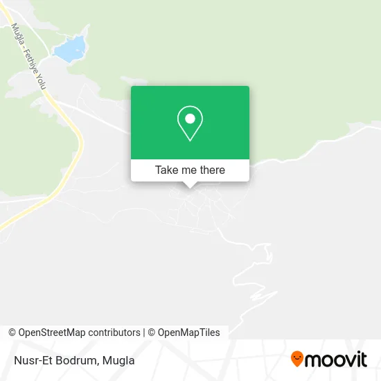 Nusr-Et Bodrum map
