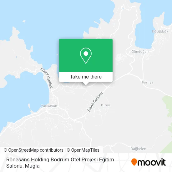 Rönesans Holding Bodrum Otel Projesi Eğitim Salonu map