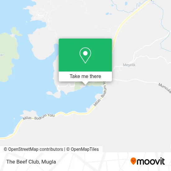 The Beef Club map