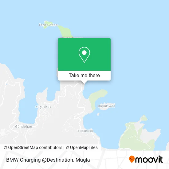 BMW Charging @Destination map
