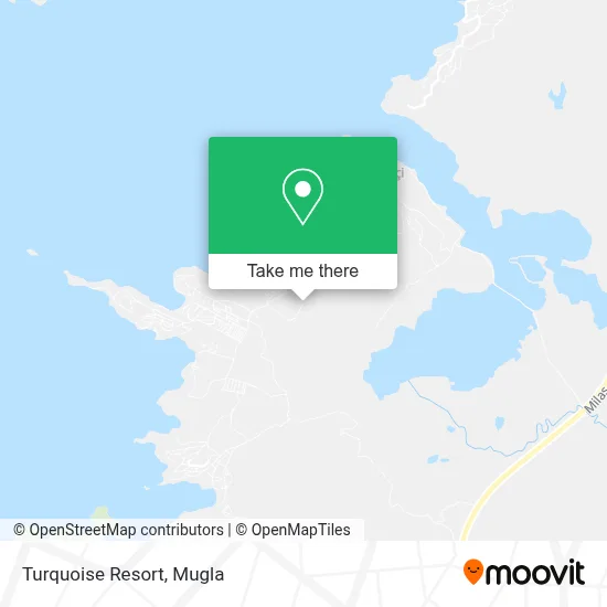 Turquoise Resort map
