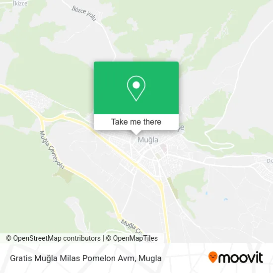 Gratis Muğla Milas Pomelon Avm map