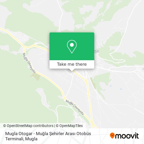 Mugla Otogar - Muğla Şehirler Arası Otobüs Terminali map