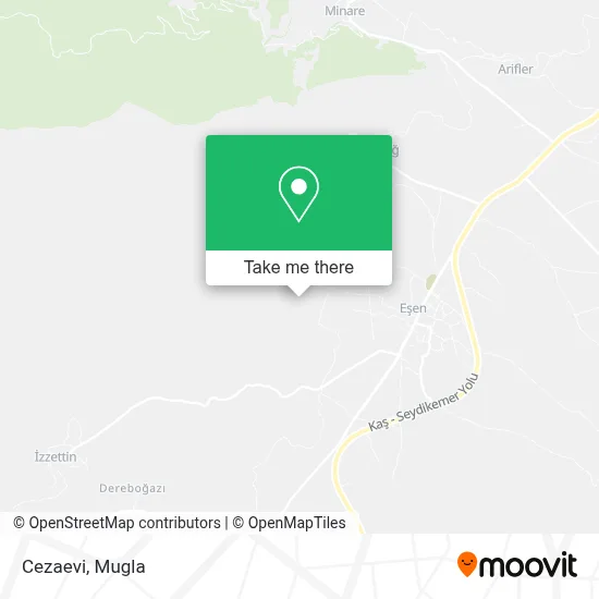 Cezaevi map