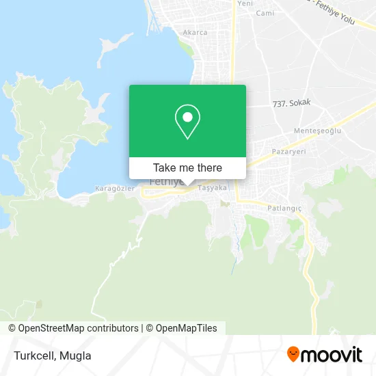Turkcell map
